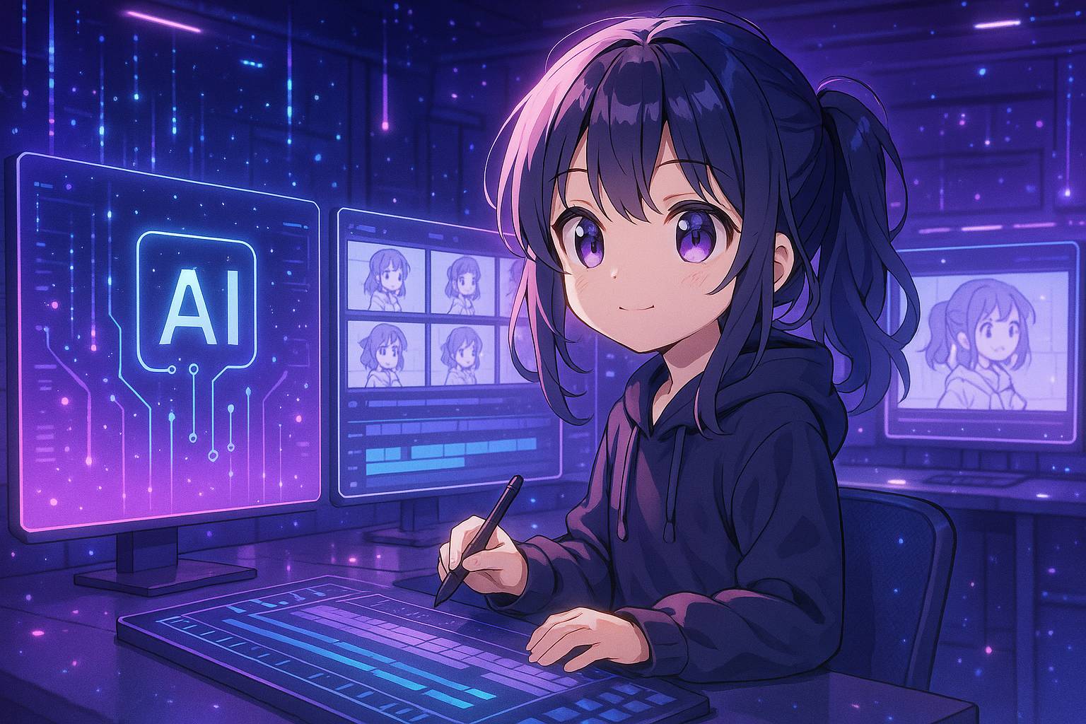 抖阴AI动漫技术